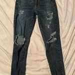 American Eagle  ripped Super Stretch Hi- Rise jeggings Photo 0