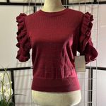 Calligraphie sweater designer top short sleeve designer Pink Size M Photo 0