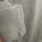 Athleta Shirt Top Gray Long Sleeve Criss Cross Hem Size XS Photo 3