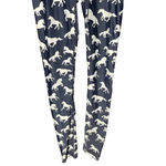The Upside High Rise Horse Print Equestrian Navy Blue Leggings Size US 6 Photo 7