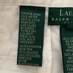 Vintage 80s/90s Lauren Ralph Lauren White Cotton High Waist Mom Shorts Photo 5