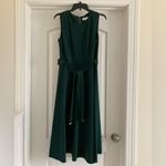 Calvin Klein Dark Green Midi Skirt Photo 4