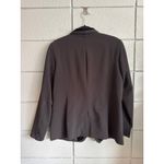 Cynthia Rowley Women's Velour Collar Blazer Jacket size L in Black Whimsigoth Photo 2