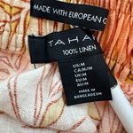 Tahari  100% Linen Tropical Faux Wrap Skirt
Size Medium Photo 3