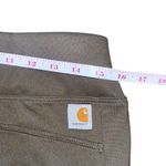 Carhartt Womens Force Fitted Midweight Leggings Pockets Olive Green Medium Photo 4