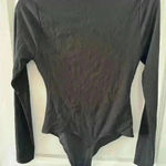 Good American  Stretch Jersey U Ring Bodysuit ~ Black ~ M/2~ NWT! Photo 10