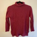 Bartolini made in Italy knit turtleneck sweater Pink Size M Photo 0