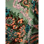 J.Crew  The Pencil Skirt‎ Size 8 Green Blue Floral Pattern Career Photo 1