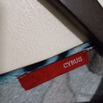 Cyrus Miley  XL Animal Print Top in Gray Turquoise Photo 3