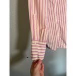 Rag and Bone  Women's Indiana Striped Twisted Shirt Pink White Size XS Photo 10