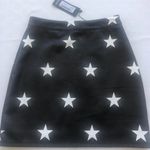 Nasty Gal Star Faux Leather Skirt Photo 0