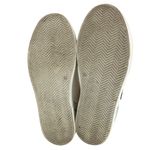 RE/DONE  Gray Cream Low Top Lace Up Casual 90s Sustainable Skate Sneakers Size 35 Photo 3