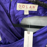 Anthropologie Dolan Jumpsuit Halter Top Size XS Purple Evening Wedding Cocktail Blue Photo 6