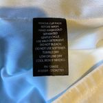 Shape Tek Green White Geometric Lines Racerback Tank Top Padded Shelf Bra Large Photo 15