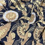 Genny vintage suit set rare print silk gold black: Box 0012: Size 8 Photo 9