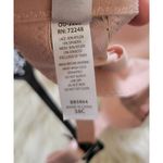 Black BOW Size 38C Lace Bra New Pink Photo 3