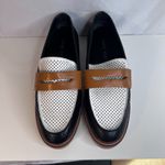 Anne Klein Emmy Lou Perforated Color Block Slip On Loafer Size 9 Casual Photo 10