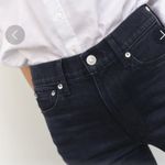 AYR The LaLa Straight Leg Jeans in Hush Hush Black Wash size 33 Short Photo 8
