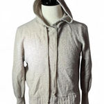 Repeat Cashmere Womens Hoodie Beige Long Sleeve Sweater Knit‎ Size S Tan Photo 0