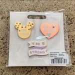 Disney Mickey Minnie Be Flair Pin Set Parks Be Kind You Strong Photo 2
