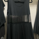 Black Tank Top with Mesh Size undefined Photo 0