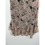 B. Moss Y2K Midi Skirt Some 6 Floral Fairy Ruffle Whimsigoth Grunge Dainty Pink Photo 2