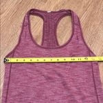 Lululemon  Small Hotwave Tank Heathered Rosewood Burgundy Lightweight Top Photo 3