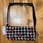 Handcrafted In India | Cherry 🍒 Beaded Bag w/ Bag Charm Black Photo 3