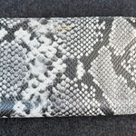 ALDO  Black and White Snake Print Wallet Photo 0