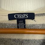 CHAPS ** Striped Hoodie – Size Large – Cotton Blend – Coastal Casual Layer** Photo 4