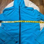 Duluth Trading Nylon Lightweight Jacket Womens Size Small Nylon‎ Blue Full Zip Photo 3