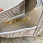 Juicy Couture  Stretch Back Printed Logo Sandals neon stripe Photo 3