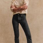 Sézane Sezane Brut Sexy Charcoal Straight Leg Women's Jeans Size 25 Photo 0