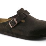 Birkenstock Boston Soft Footbed Suede Leather Mocha 37  Photo 0