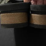 WHITE MOUNTAIN FOOTBEDS BLACK LEATHER MULES NO SIZE TAG MEASURES APPROX 11” EUC Gray Photo 6