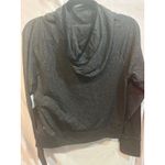 Old Navy NWT  Active Gray Heathered Cowl Neck Sweatshirt Hoodie Large Photo 1