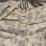 Storia  Cream Floral Off-Shoulder Blouse Photo 4