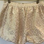 Lilly Pulitzer Leah Animal Print Skirt Gold Dazzle Leopard Jacquard Womens 8 Photo 1