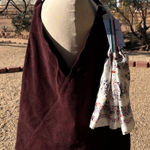 Cheval Firenze | Wine Italian Leather Hobo Bag w/ Matching Wallet & Scarf 🍂🍁 Red Photo 0