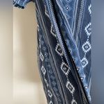 Vintage Japanese Atorih House Blue Western Dress, Size M/L Size M Photo 5