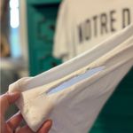 UND University of Notre Dame Fighting Irish '47 Tee Shirt, Small White Photo 2