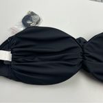 Kate Spade Kate‎ Spade Solid Sweetheart Bandeau Bra Swim Top Womens Size Large Black NWOT Photo 9