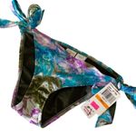 Lucky Brand  Swirl Print Peace Embroidered Bikini Bottoms Photo 6