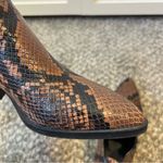 Marc Fisher Women’s‎ Dalaran Snakeskin Leather Booties Boots Size 7 Photo 11