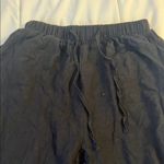 PARKE  Black Linen Pants Photo 2