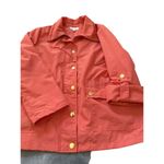 JM Collection  Coral Snap Button‎ Drawstring Waist Flap Pockets Coatigan XL Photo 6