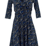 Speechless Y2K  70s Mod Dress Sz 8 Sequins Mad Men Retro Halter Art Deco Club Photo 0