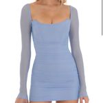 Lucy in the Sky Light Blue Mini Dress Photo 0
