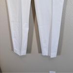 Talbots  White Chatham Ankle Straight Leg Trouser Dress Pants Womens 12 Preppy Photo 11