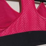 Koral Pink Black Sports Bra S Textured Racerback New with Tags (NWT) Photo 2